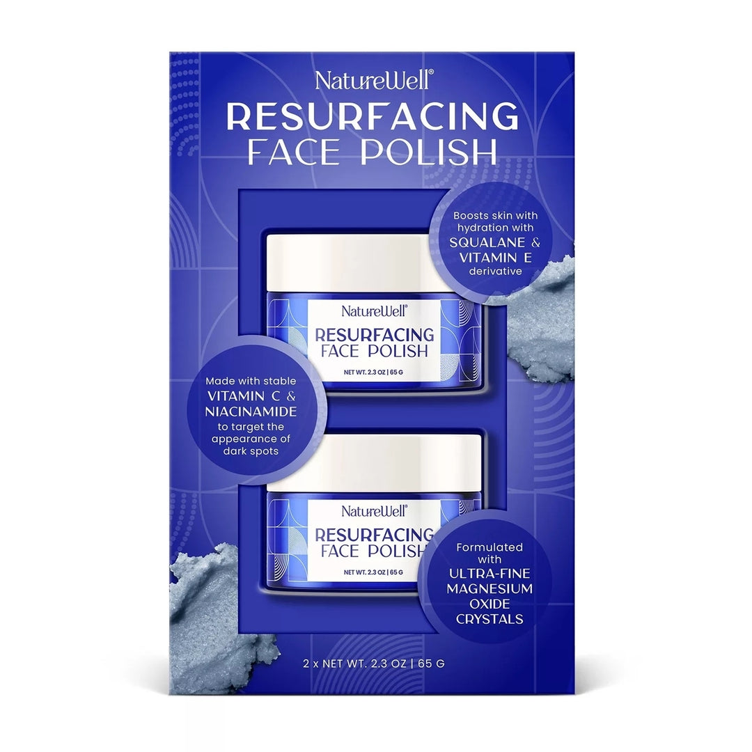 NatureWell Resurfacing Face Polish 2.3 Ounce (Pack of 2) Image 1