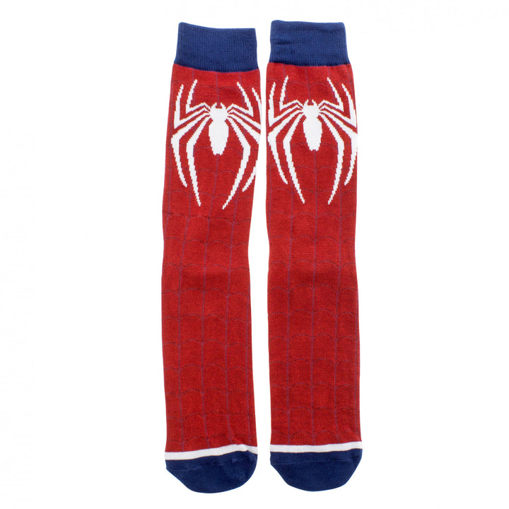 Marvel Spider-Man Spidey Logo Crew Socks 2-Pack Crew Socks Image 3