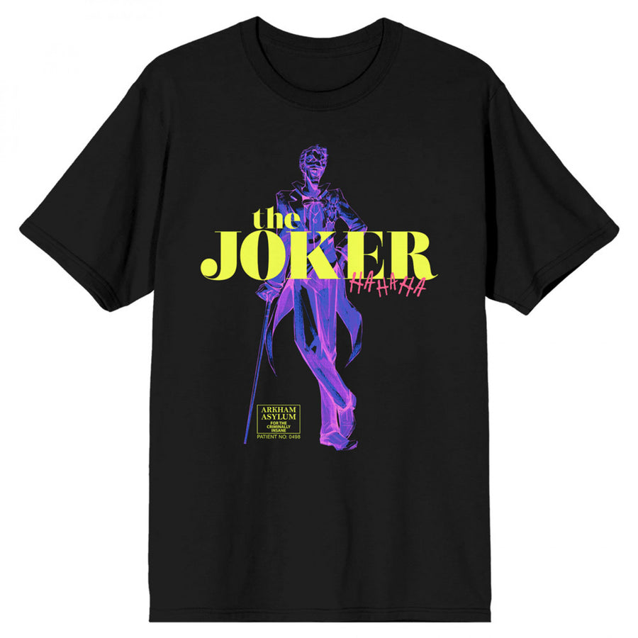 The Joker Arkham Asylum Stamp T-Shirt Image 1