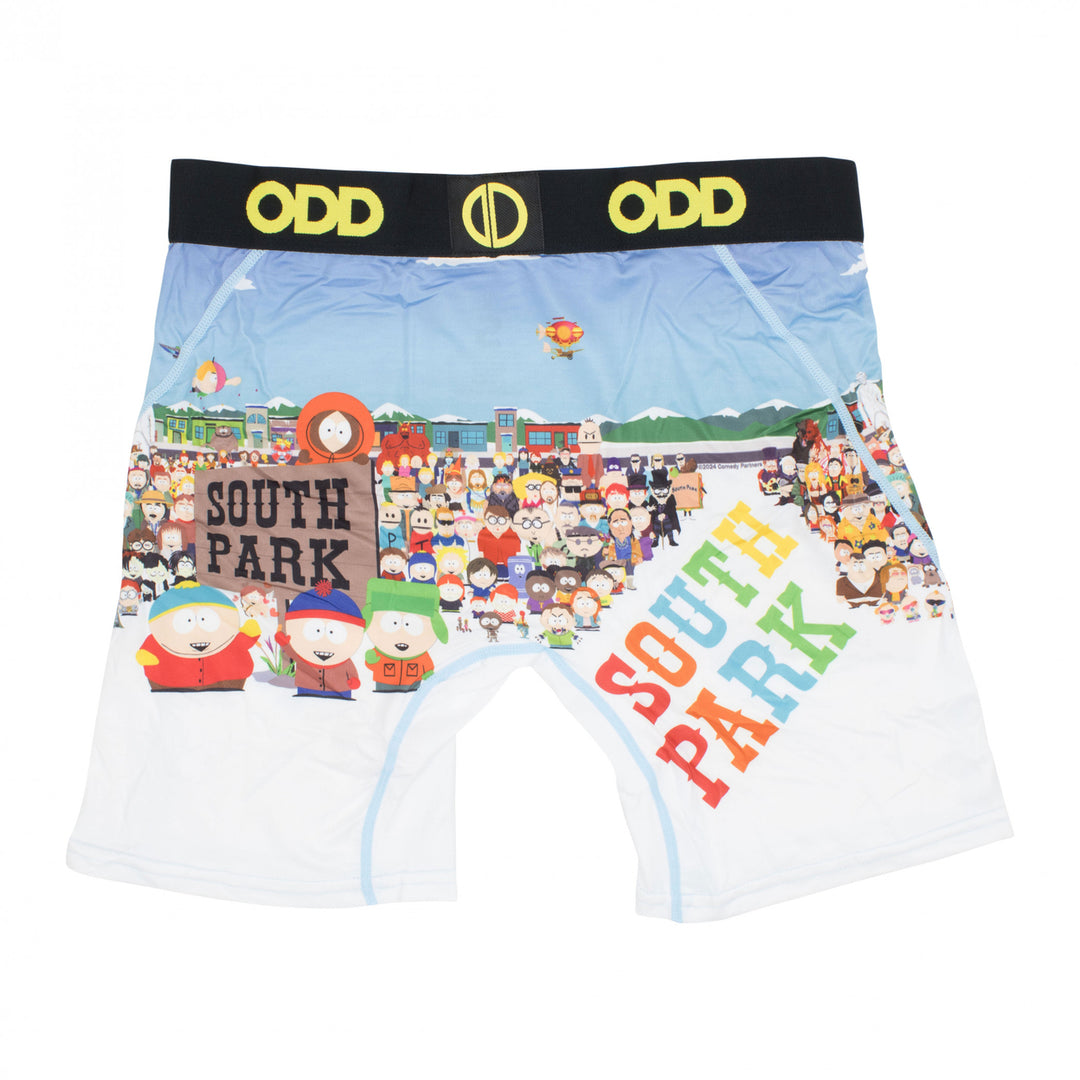 South Park Group Shot Mens Boxer Briefs Image 2