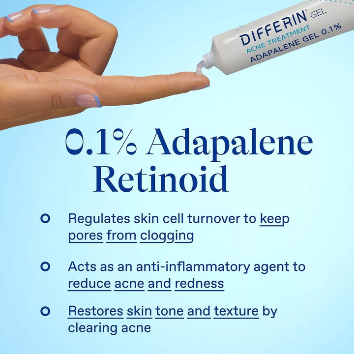 Differin Daily Full Face Acne Treatment Regimen Kit Image 4