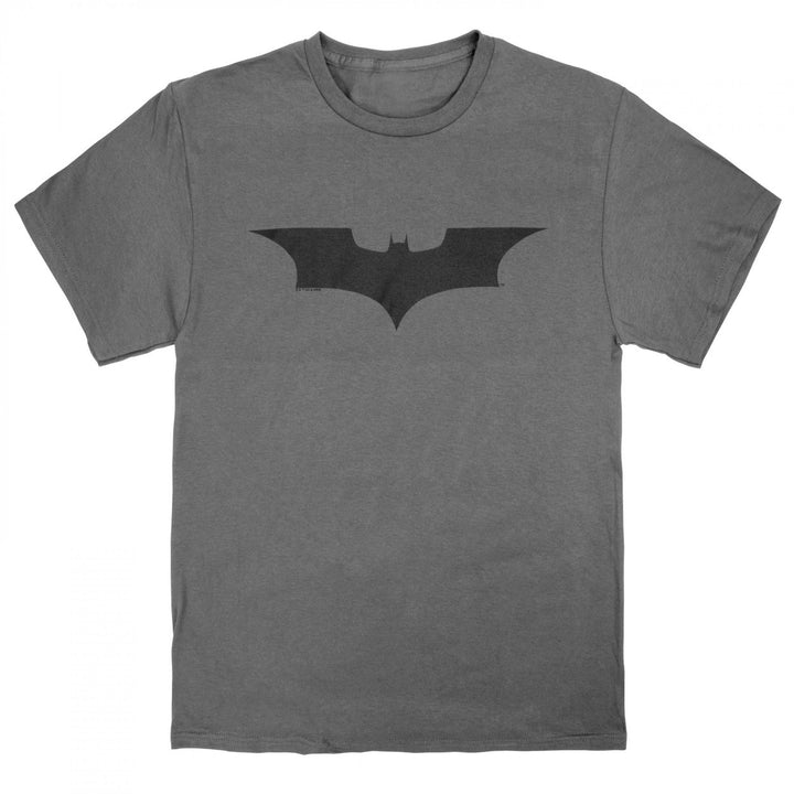 Batman Christian Bale Logo T-Shirt Image 1