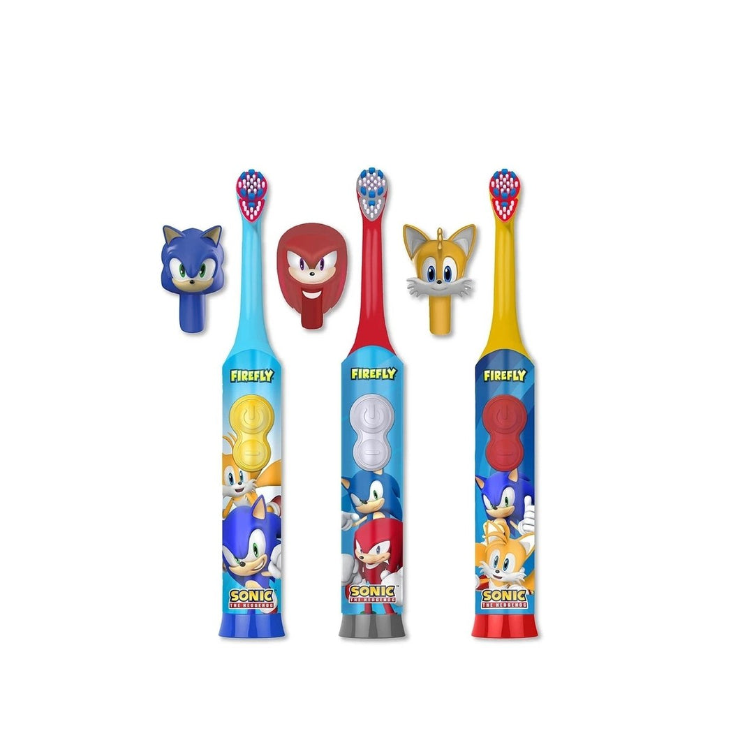 FireFly Clean N Protect Power Toothbrush + Antibacterial Cover 3 Count Image 1