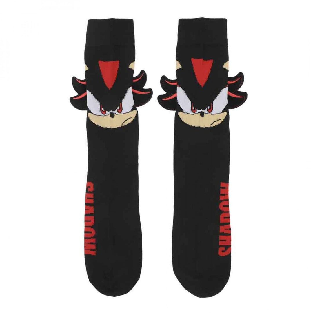 Sonic the Hedgehog Shadow 3D Felt Attachment Socks Image 3