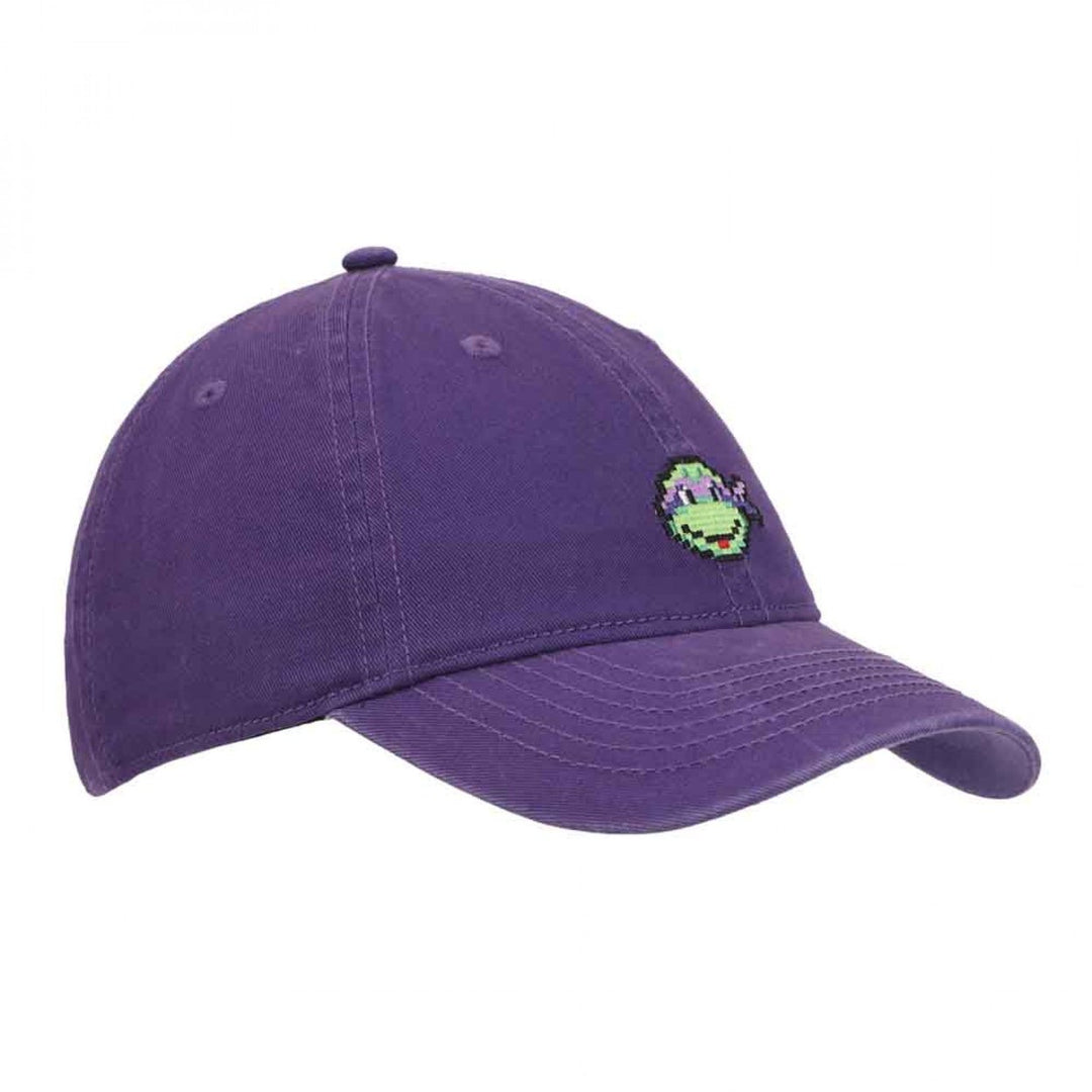 Teenage Mutant Ninja Turtles Donatello Pixel Icon Embroidered Dad Hat Image 3