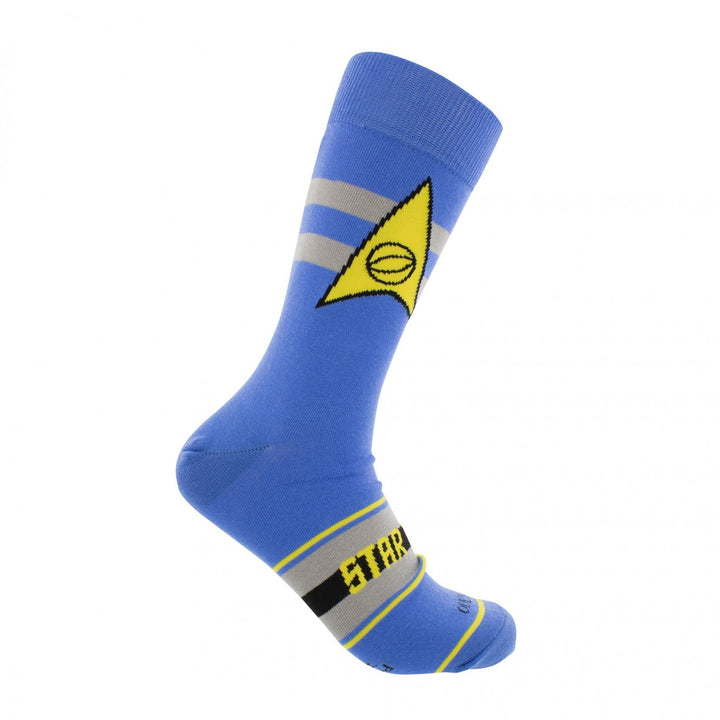 Star Trek Spock Portrait Crew Socks Image 3