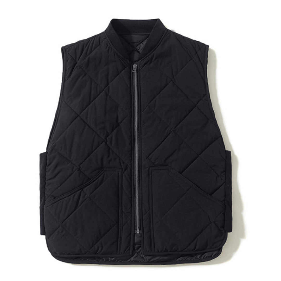 Mens solid color thick sleeveless vest Image 1