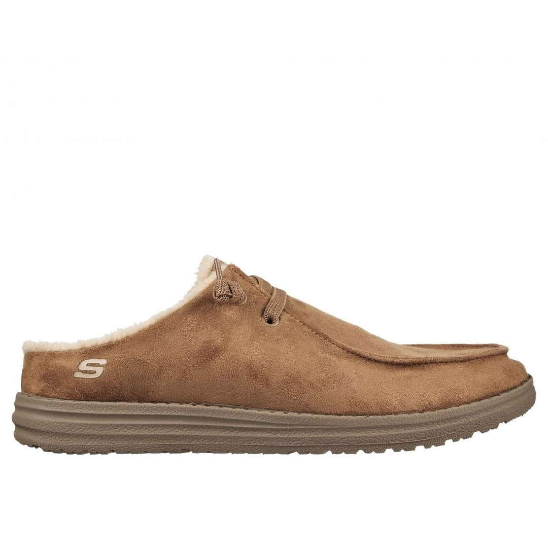 Skechers Mens Relaxed Fit: Melson - Mozley Slip-On Tan - 210379-TAN TAN Image 1