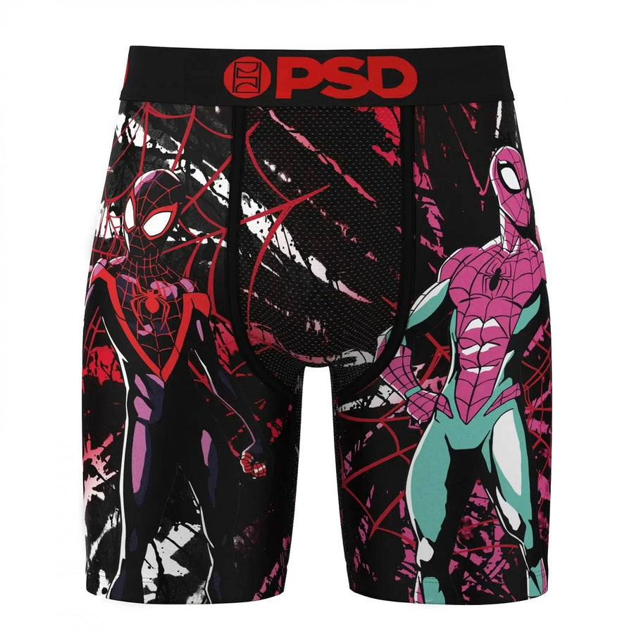 Spider-Man and Miles Morales Spider Bros PSD Boxer Briefs Image 1