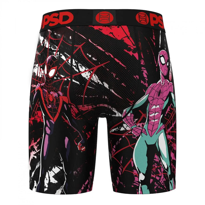 Spider-Man and Miles Morales Spider Bros PSD Boxer Briefs Image 2