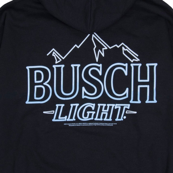 Busch Light Neon Logo Pull-Over Hoodie Image 4