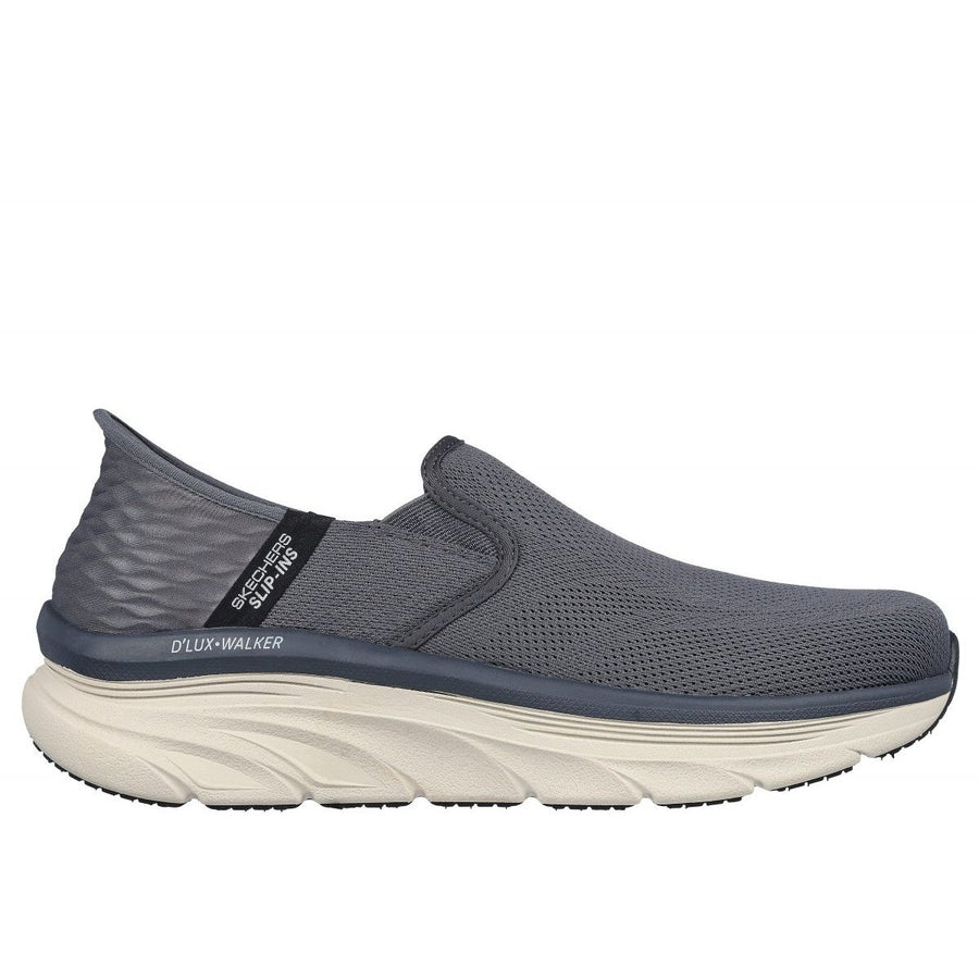 Skechers Womens Slip-ins RF: DLux Walker - Orford Slip-On Sneaker Charcoal - 232455-CHAR CHARCOAL Image 1