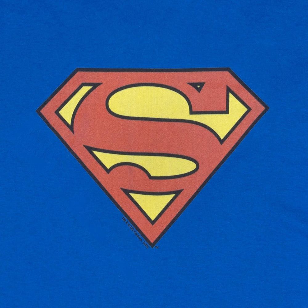 Superman Kids Royal Blue Symbol T-Shirt Image 2