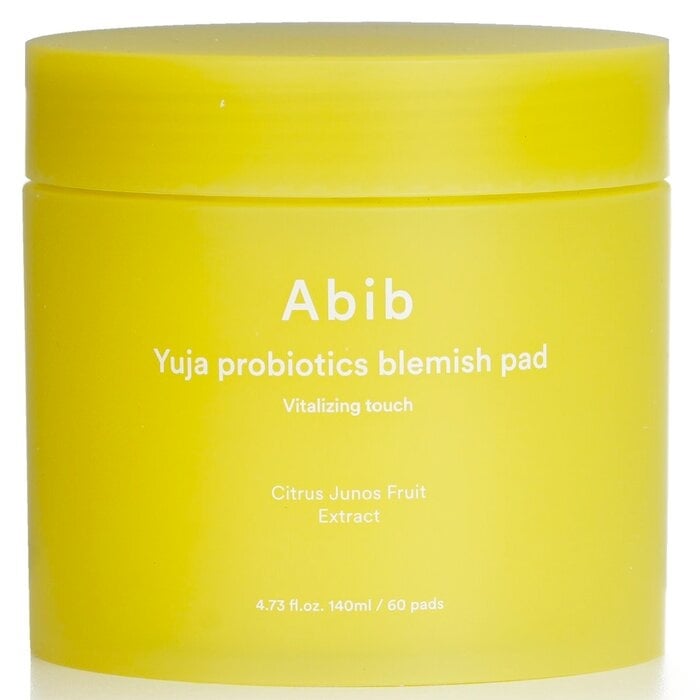 Abib - Yuja Probiotics blemish Pad Vitalizing Touch(60pads) Image 1