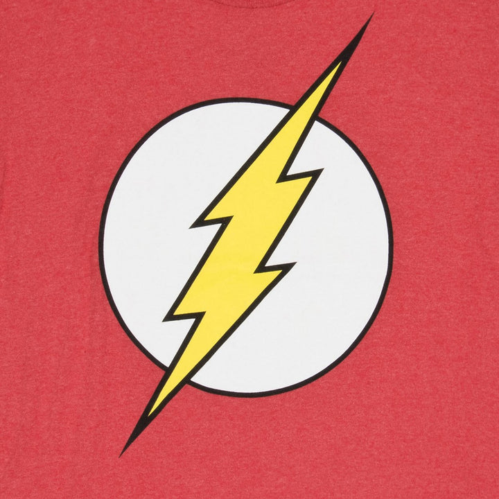 DC Comics The Flash Symbol Glow Ink Youth T-Shirt Image 2