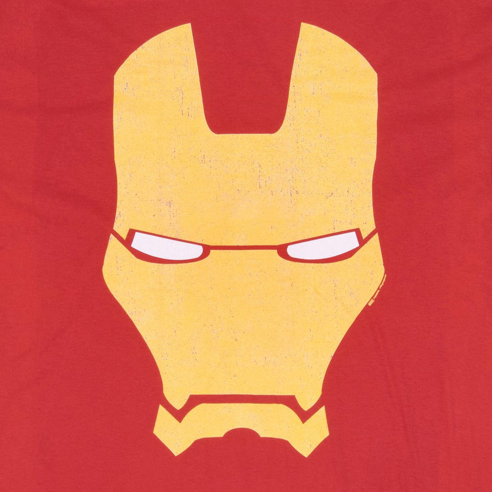 Iron Man Helmet Icon T-Shirt Image 2