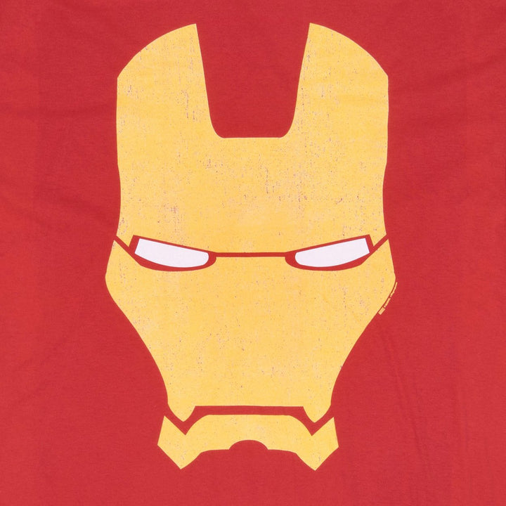 Iron Man Helmet Icon T-Shirt Image 2