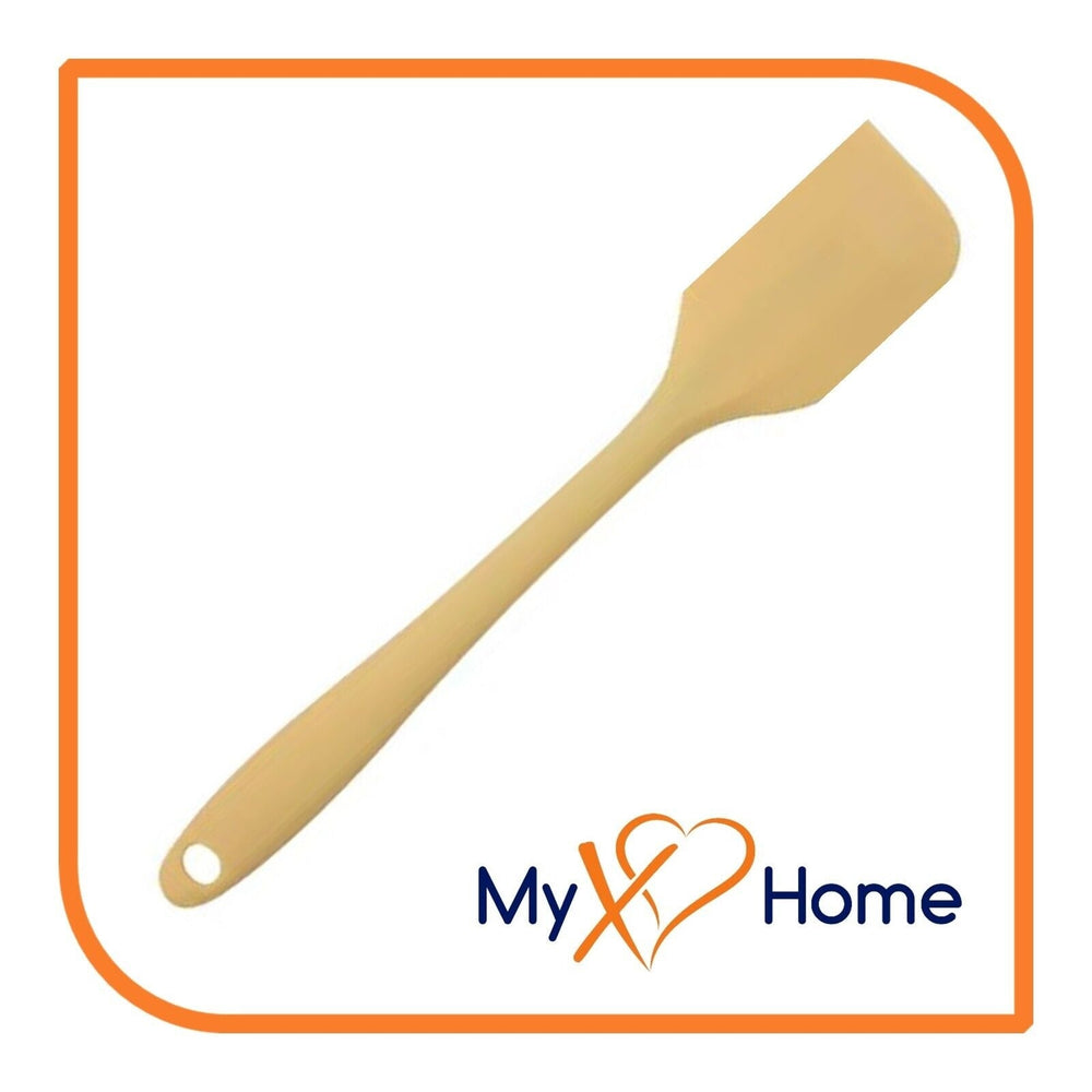 11" Pastel / Nordic Yellow Silicone Spatula by MyXOHome (1 2 4 or 6 Spatulas) Image 2