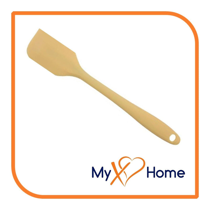 11" Pastel / Nordic Yellow Silicone Spatula by MyXOHome (1 2 4 or 6 Spatulas) Image 3