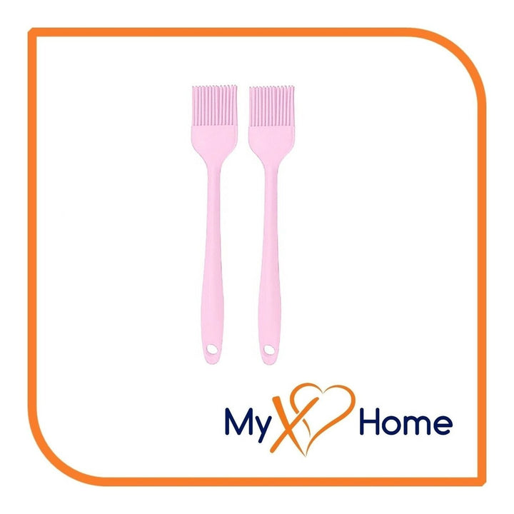 8" Pink Silicone Basting Brush by MyXOHome (1 2 4 or 6 Brushes) Image 3