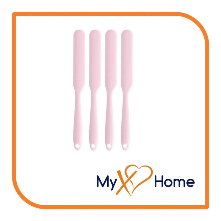 9.5" Pink Silicone Frosting Knife by MyXOHome (1 2 4 or 6 Frosting Knives) Image 4