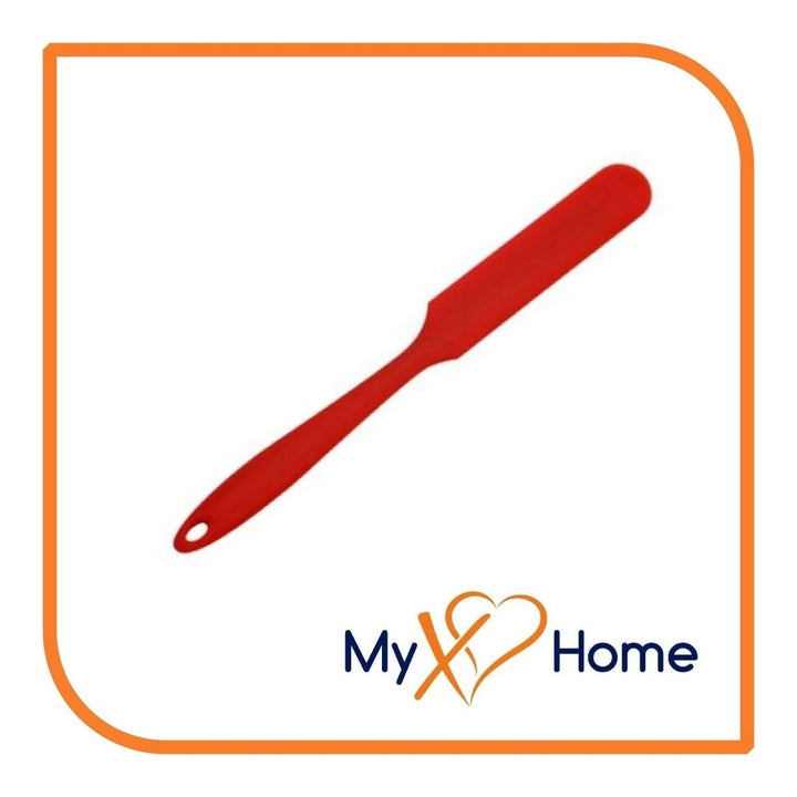 9.5" Red Silicone Frosting Knife by MyXOHome (1 2 4 or 6 Frosting Knives) Image 1