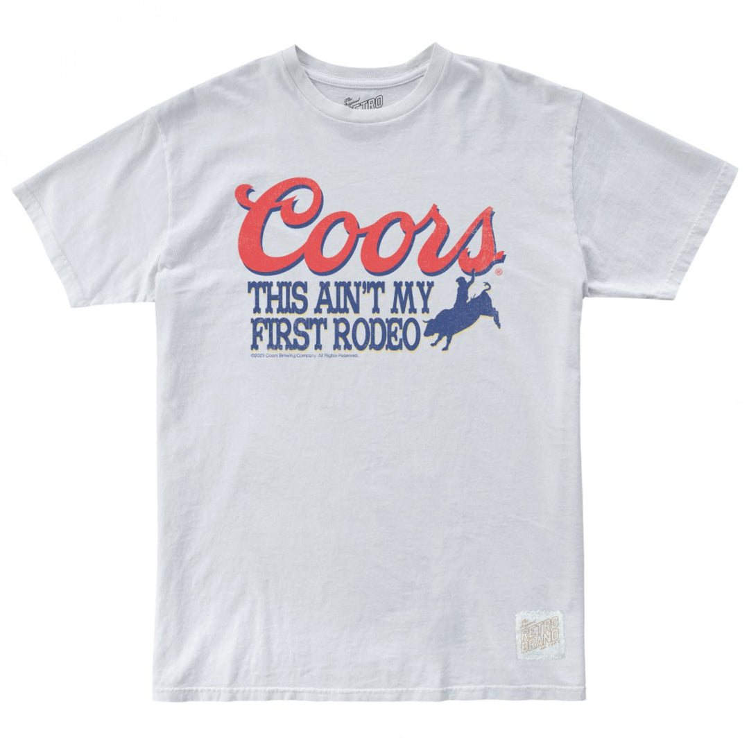 Coors This Aint My First Rodeo T-Shirt Image 1