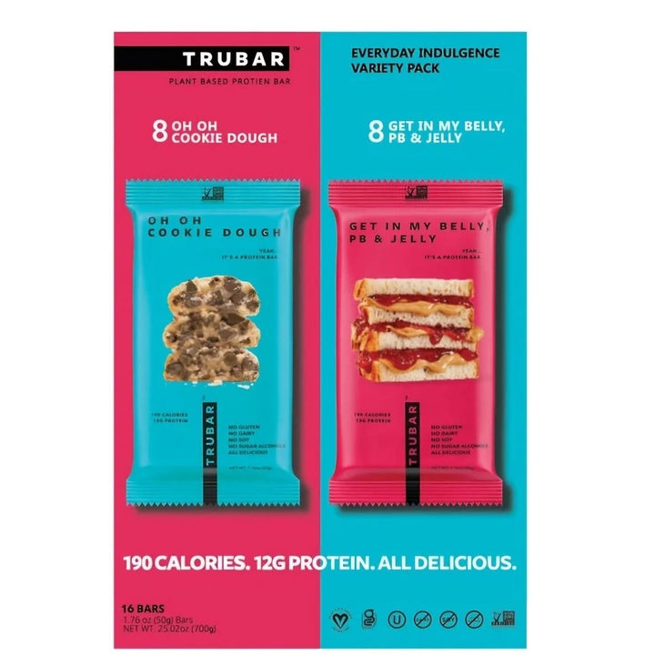 True Bar Everyday Indulgence Variety Pack 1.76 Ounce (Pack of 16) Image 3