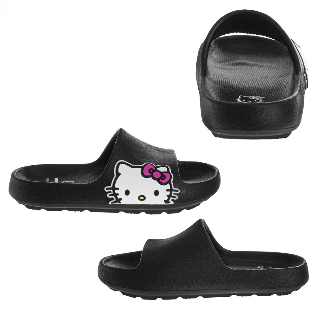 Hello Kitty Side Logo Adults Slide Sandals Image 3