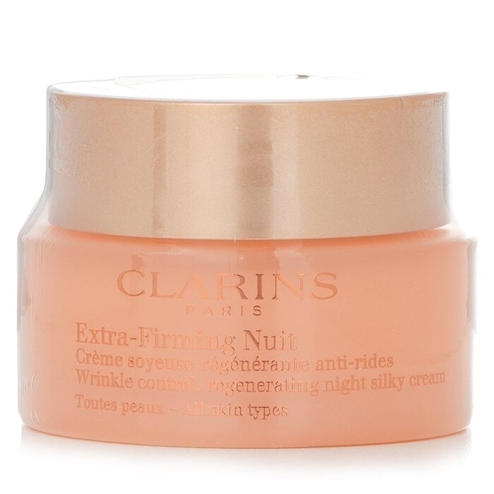 Clarins - Extra Firming Nuit Wrinkle Control Regenerating Night Silky Cream (All Skin Type) (Box Damaged)(50ml/1.6oz) Image 1