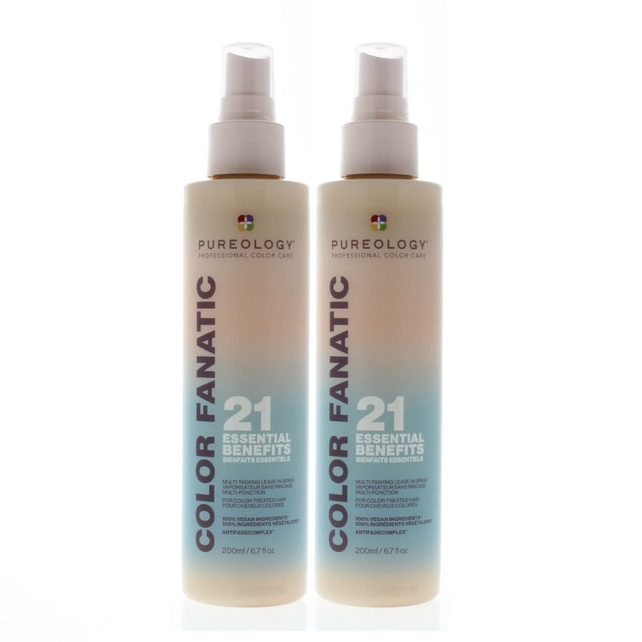 Pureology Color Fanatic 21 Essential Benefits Multi-Tasking Leave-In Spray 200ml/6.7oz (2 Pack) Image 1