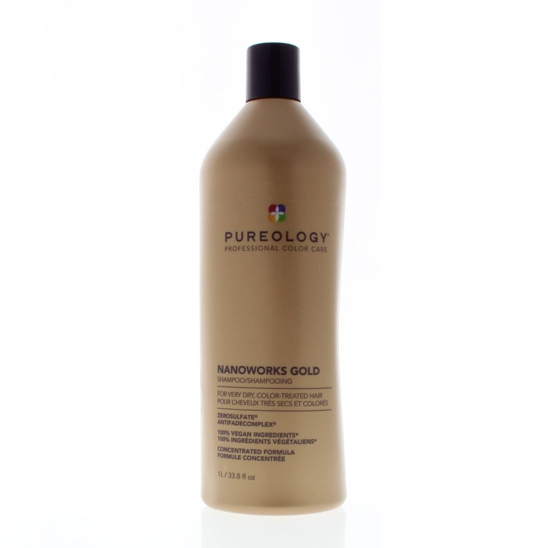 Pureology Nanoworks Gold Shampoo 1000ml/33.8oz Image 1