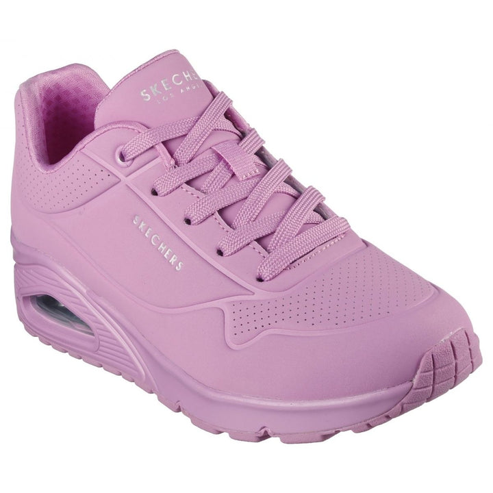 Skechers Womens Uno - Stand on Air Sneaker Pink - 73690-PNK PINK Image 2