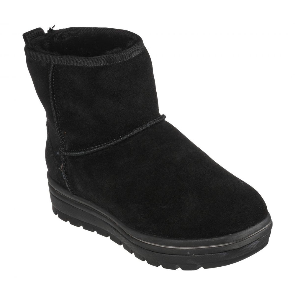 Skechers Womens Street Cleat - Luxury Chillz Boot Black - 167361-BBK BLACK Image 2