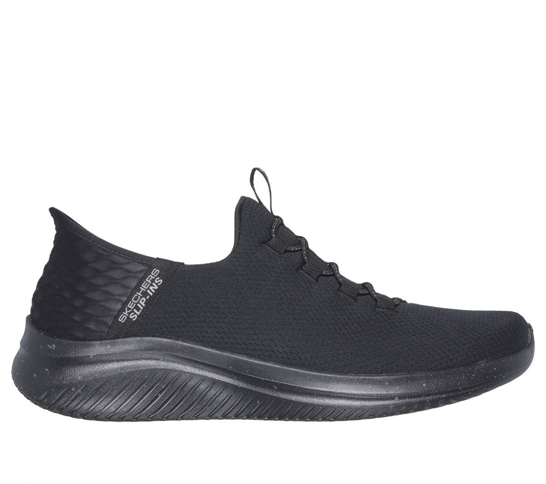 Skechers Mens Slip-ins: Ultra Flex 3.0 - Right Away Sneaker Black/Black - 232452-BBK black/black Image 1