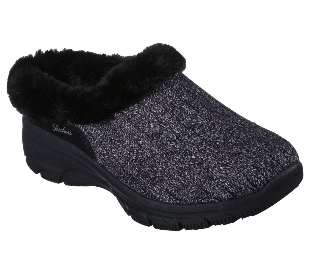 Skechers Womens Easy Going - Pretty Cozy Slipper Black/Black - 167397-BBK BLACK Image 2