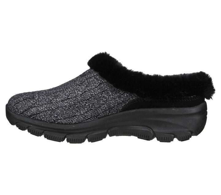 Skechers Womens Easy Going - Pretty Cozy Slipper Black/Black - 167397-BBK BLACK Image 3