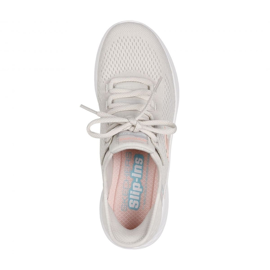 Skechers Womens Slip-ins: Skech-Lite Pro - Natural Beauty Sneaker Natural/Multi - 150012-NTMT NATURAL / MULTI Image 3