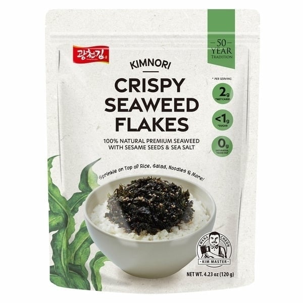 Kimnori Crispy Seaweed Flakes 4.23 Ounce Image 1