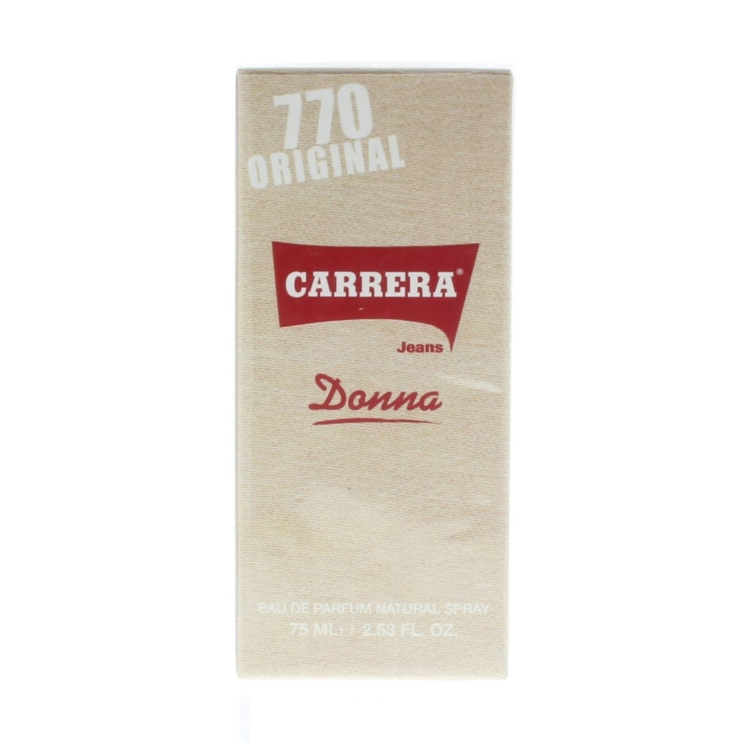 Carrera 770 Original Jeans Donna Eau De Parfum Spray for Women 75ml/2.53oz Image 1