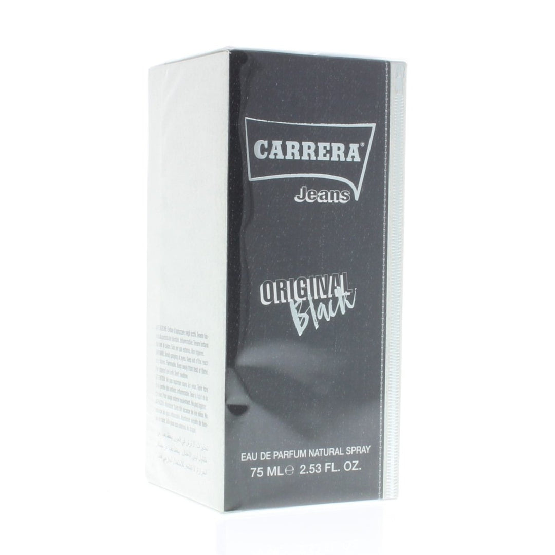 Carrera Jeans Original Black Eau De Parfum Natural Spray for Men 75ml/2.53oz Image 1