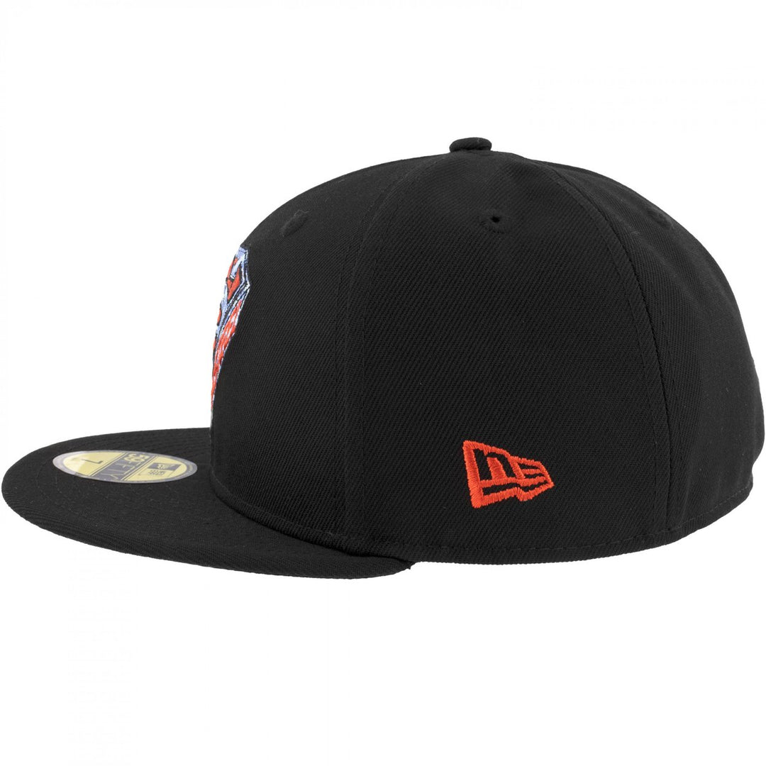 Superman Man of Steel Logo Era 59Fifty Fitted Hat Image 3