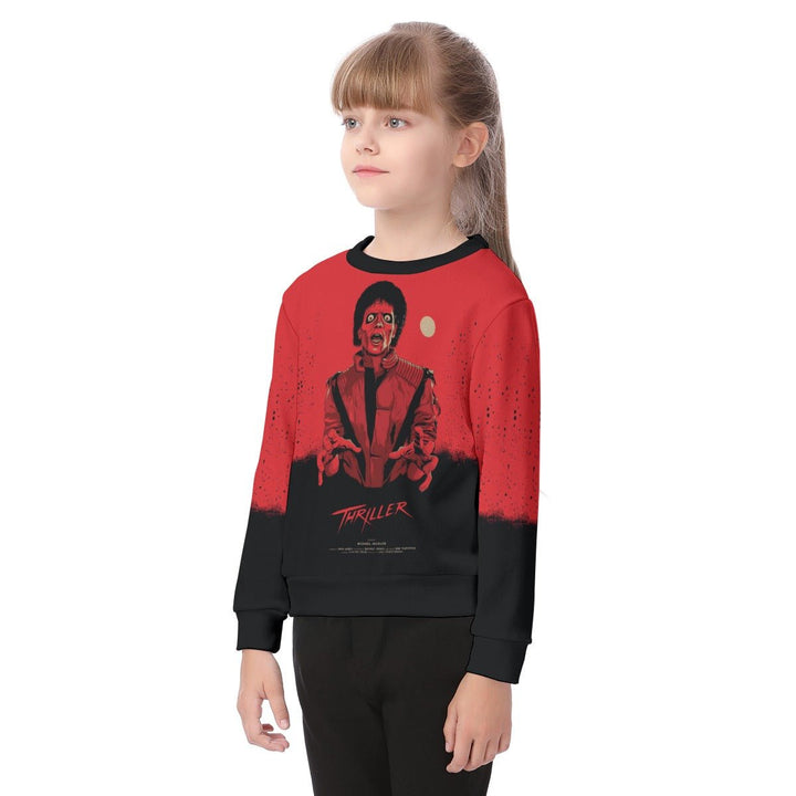 Kids Jackson Thriller Thicken Sweater Image 3