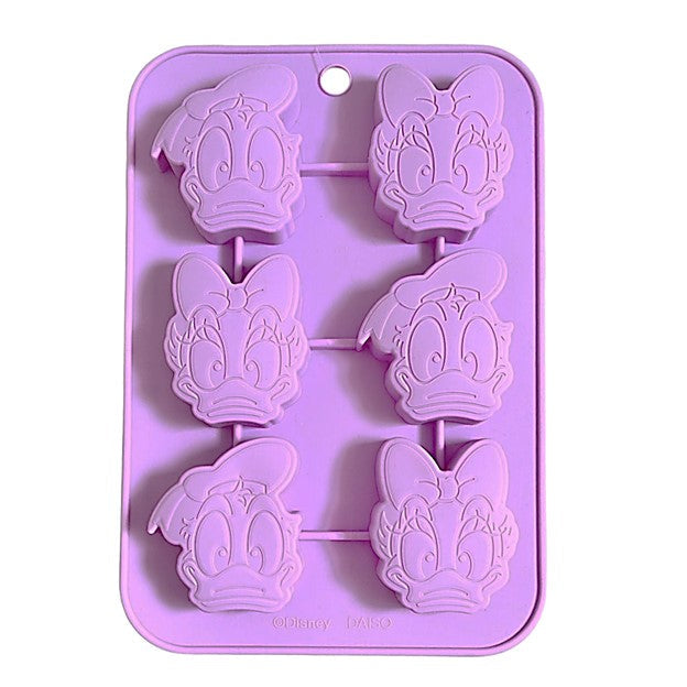 Disney Silicone Cake Mold Large Donald and Daisy Image 2