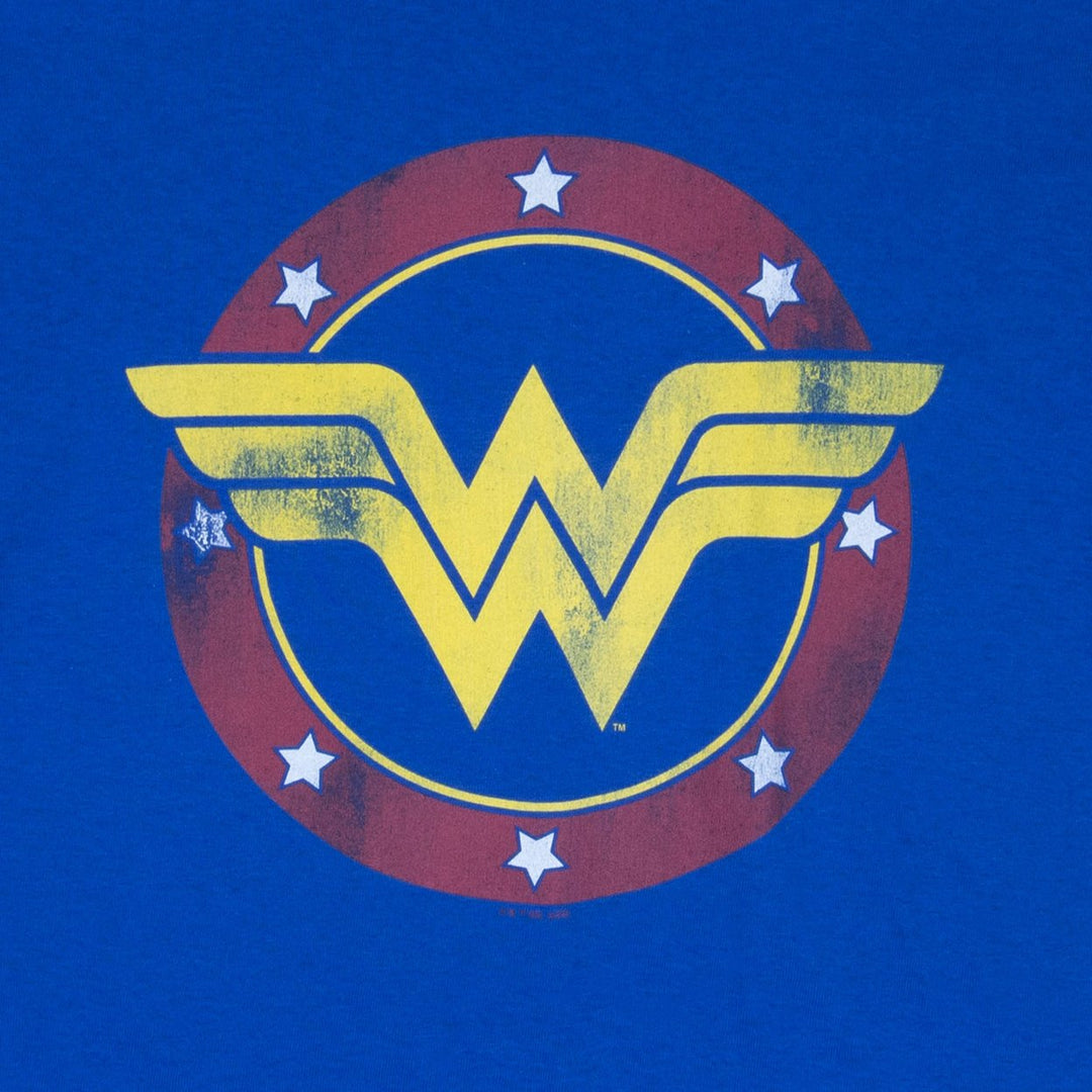 Wonder Woman Washed Emblem T-Shirt Image 2