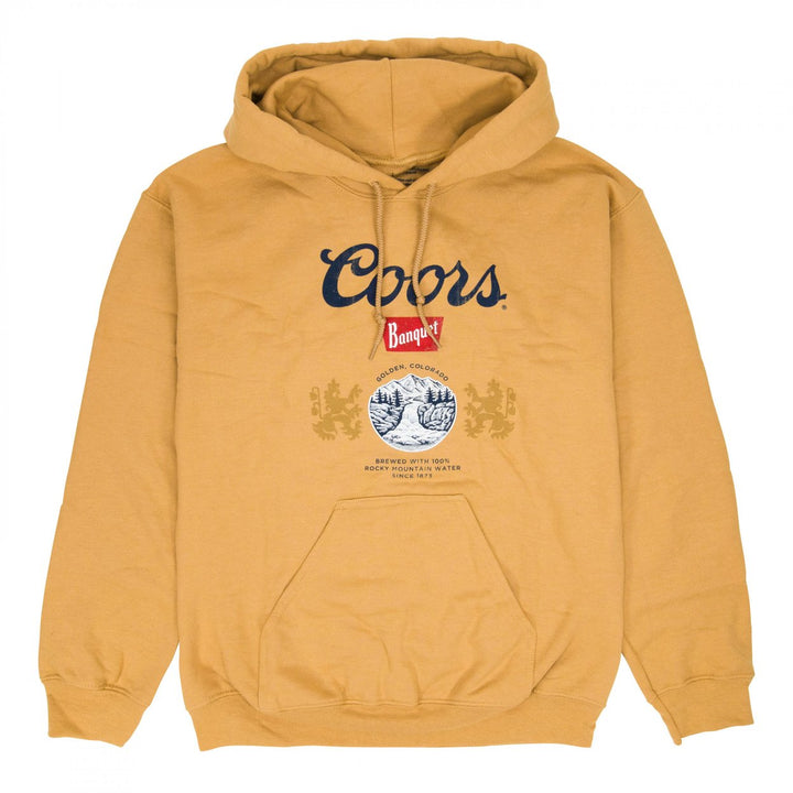 Coors Golden Banquet Beer Logo Hoodie Image 1