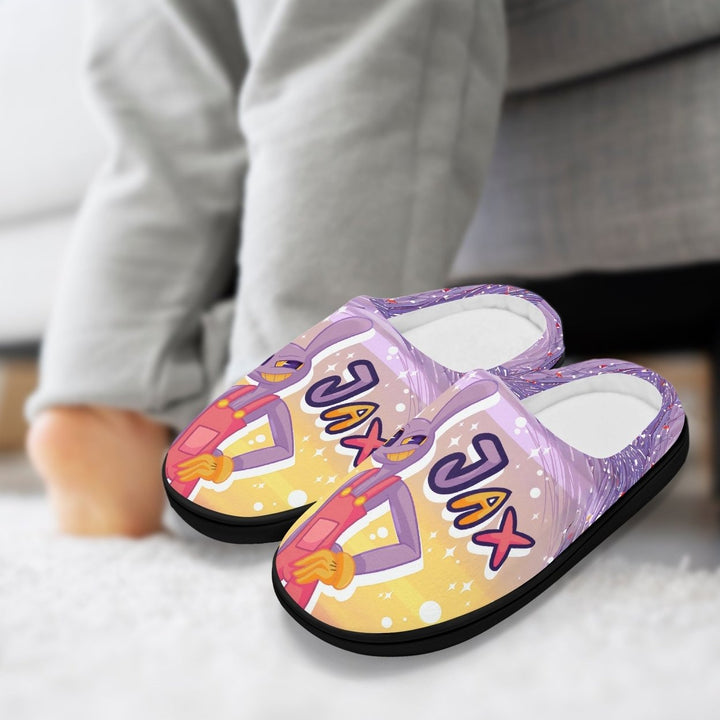 Kids Amazing Digital Circus Jax Cotton Slippers Image 1