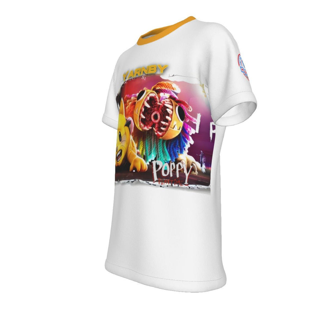 Kids Yarnaby T-Shirt White Image 4